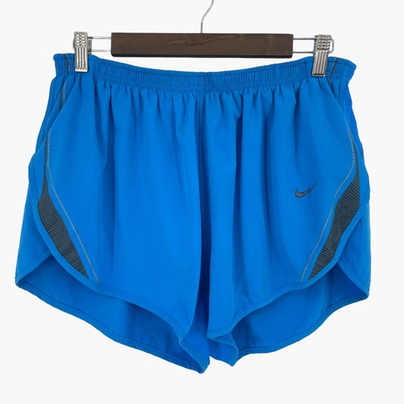 Nike Dri‎ Fit Sky Blue Running Shorts - Picture 1 of 9